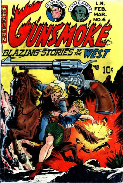 Gunsmoke Number 6 Western Comic Book