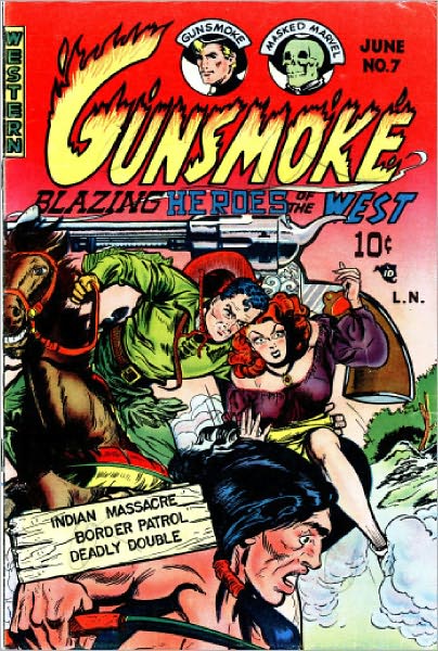 Gunsmoke Number 7 Western Comic Book