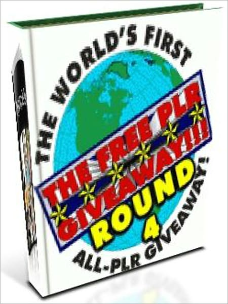 The Free PLR Giveaway Round 4