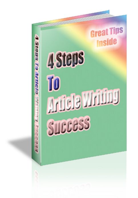 4 Steps To Article Writing Success