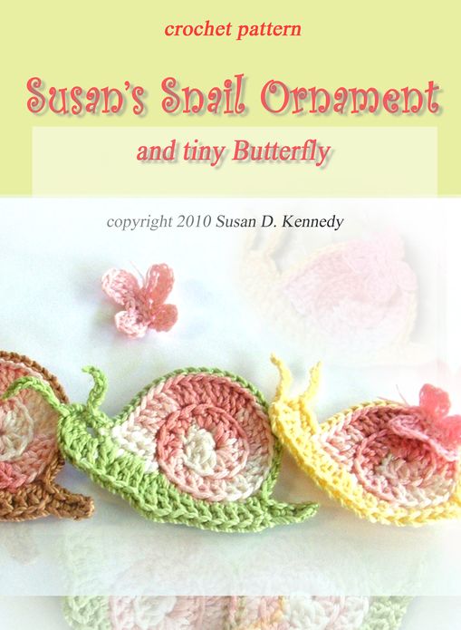 Susan's Snail Ornament to Crochet