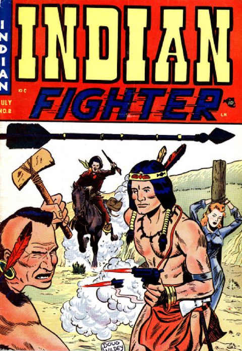 Indian Fighter Number 2 Western Comic Book