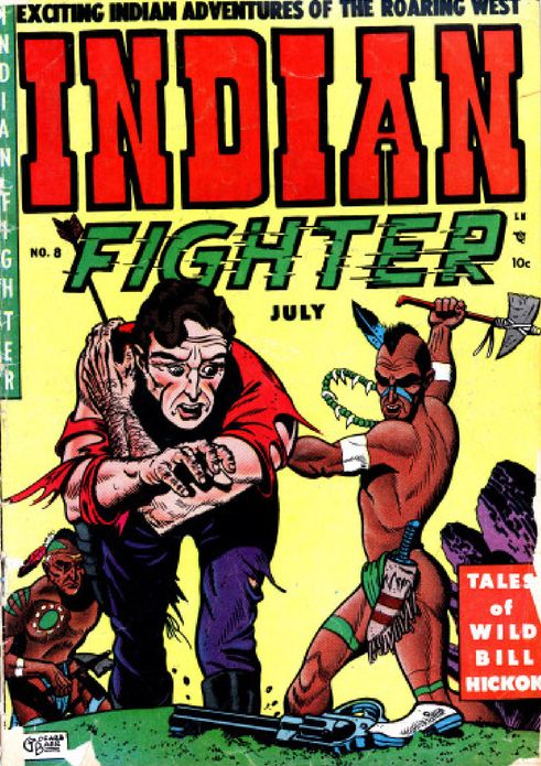 Indian Fighter Number 8 Western Comic Book