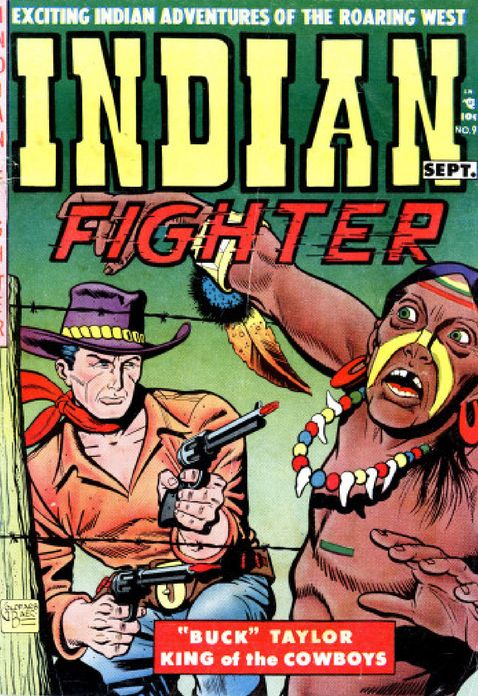 Indian Fighter Number 9 Western Comic Book