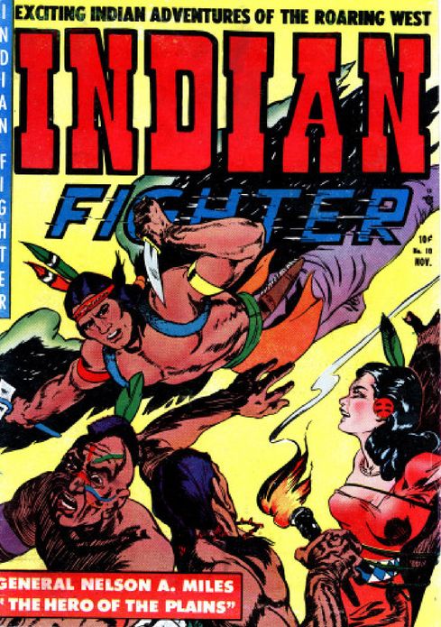 Indian Fighter Number 10 Western Comic Book