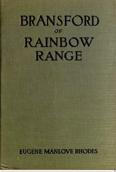 Bransford of Rainbow Range