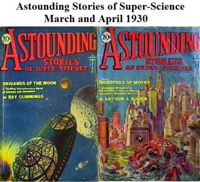 Astounding Stories of Super-Sciene March PLUS April 1930