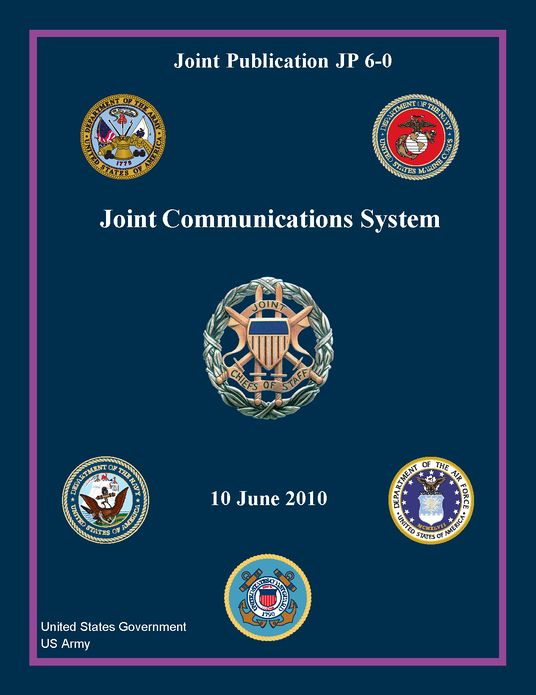 Joint Publication JP 6-0 Joint Communication System 10 June 2010