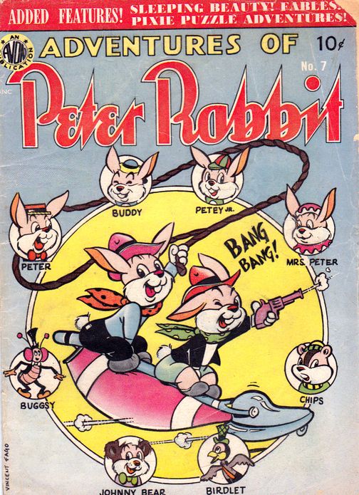Peter Rabbit Number 7 Childrens Comic Book