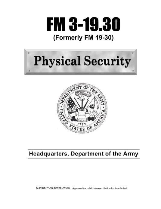 Physical Security FM 3-19.30
