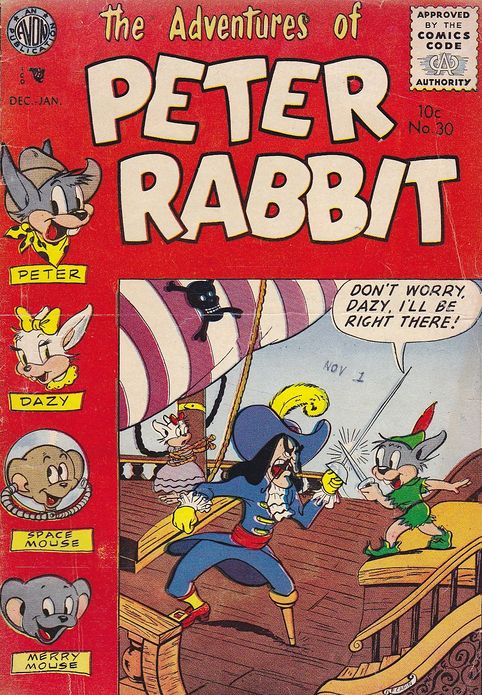 Peter Rabbit Number 30 Childrens Comic Book