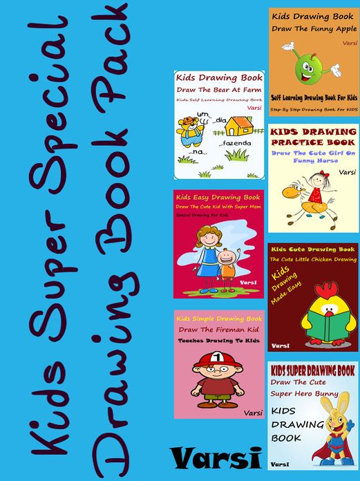 Kids Super Special Drawing Book Pack : The Drawing Fun Book Pack For Kids