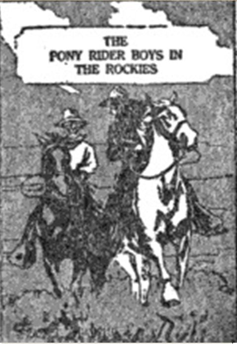 The Pony Rider Boys in the Rockies