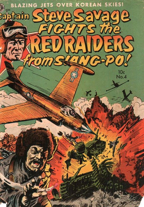 Captain Steve Savage Number 1 War Comic Book