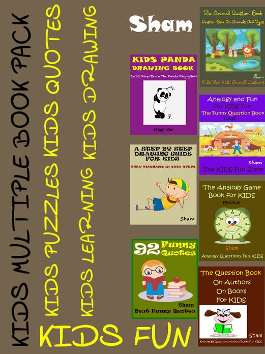 Kids Multiple Book Pack For Christmas : Kids Quotes Kids Knowledge Kids Drawing Books Pack