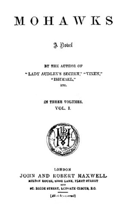 Mohawks, Volume 1 of 3