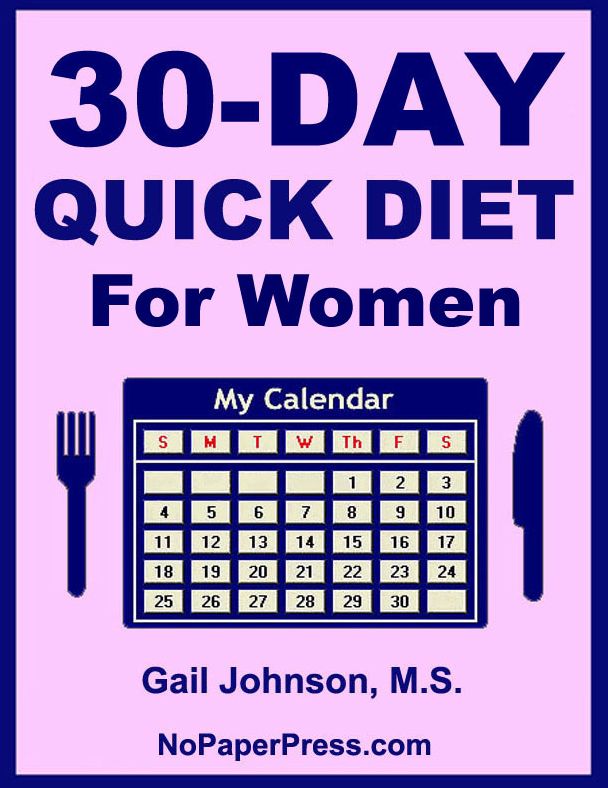 30-Day Quick Diet for Women