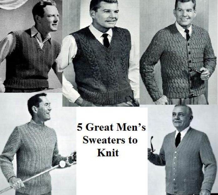 5 Great Men’s Sweaters to Knit