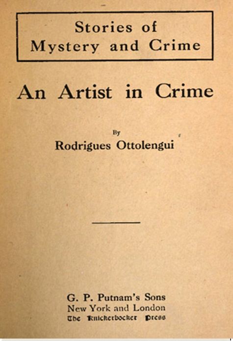 An Artist in Crime