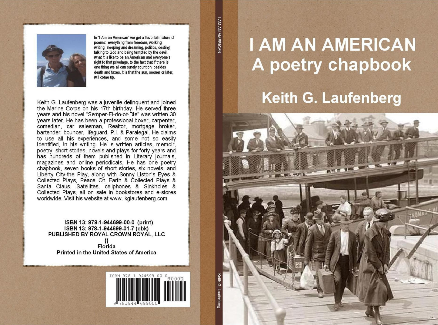 I Am an American poetry chapbook