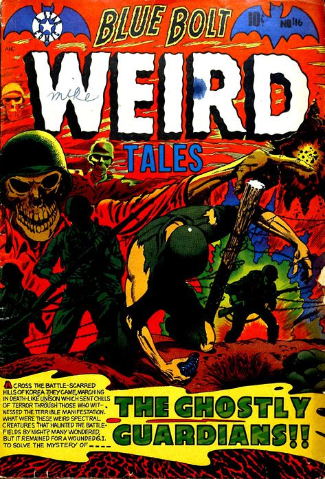 Blue Bolt Weird Tales 116 Horror Comic Book