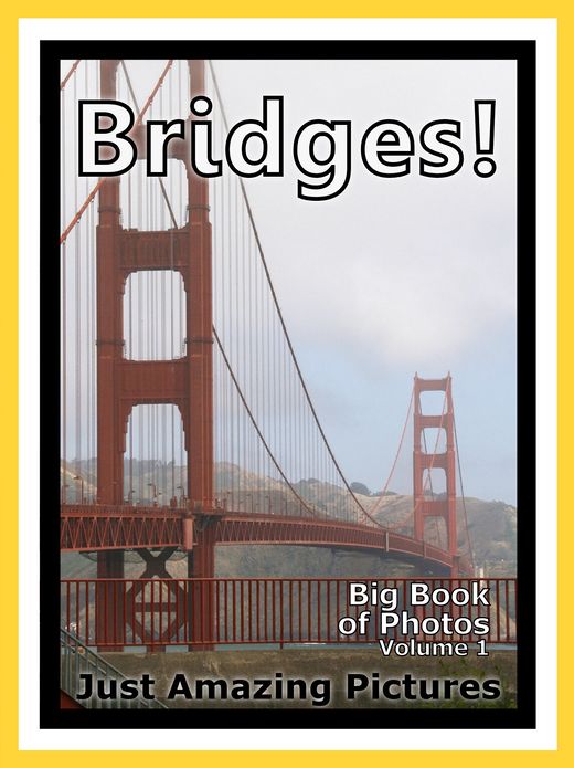 Just Bridge Photos! Big Book of Photographs & Pictures of Bridges, Vol. 1