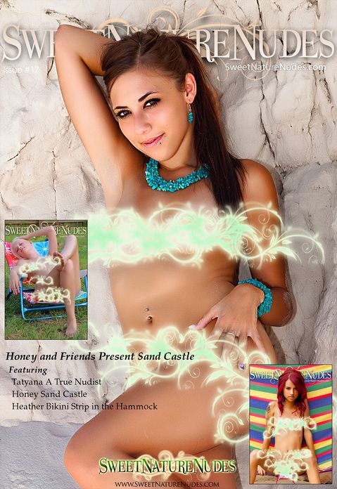 Honey and Friends Present Sand Castle - SweetNatureNudes Issue #17