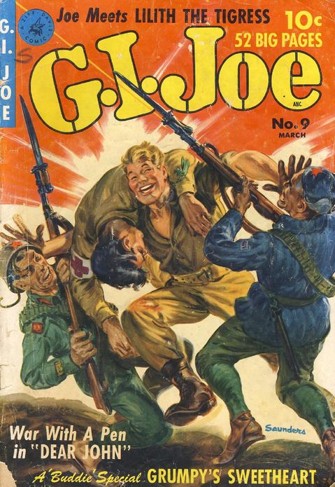 GI Joe Number 9 War Comic Book