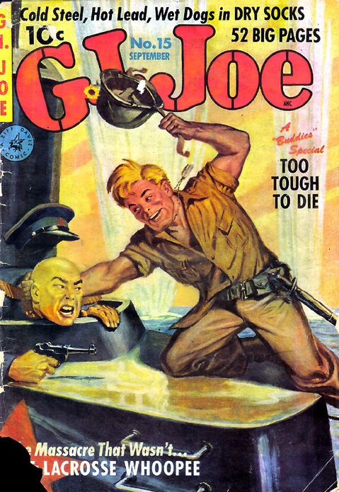 GI Joe Number 15 War Comic Book