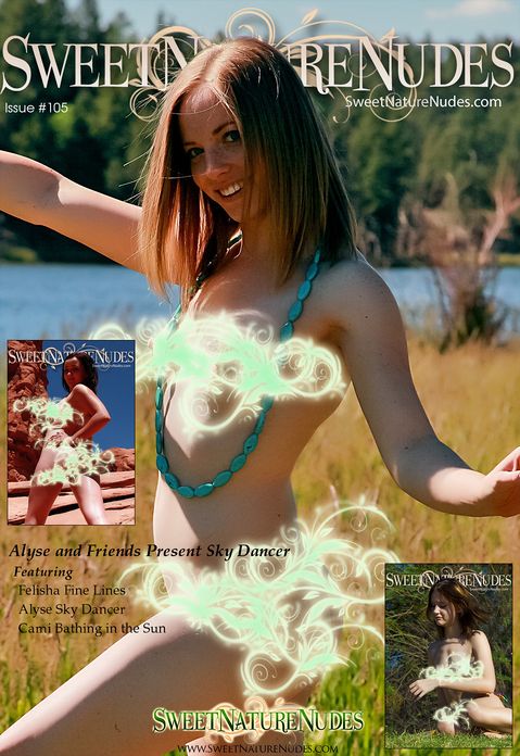 Alyse and Friends Present Sky Dancer - SweetNatureNudes Issue #105