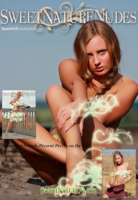 Alena and Friends Present Pretty on the Rails - SweetNatureNudes Issue #119