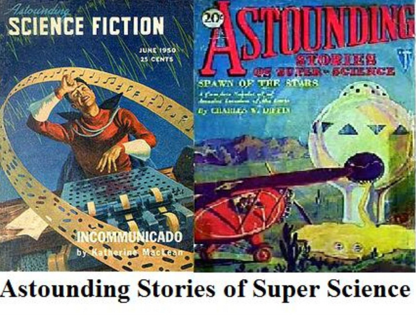 Astounding Stories of Super-Science January and February 1930