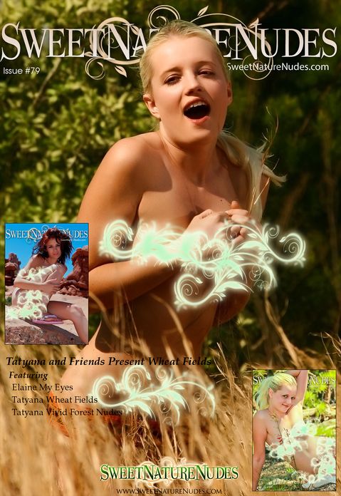 Tatyana and Friends Present Wheat Fields - SweetNatureNudes Issue #79