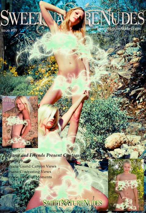 Tatyana and Friends Present Contrasting Views - SweetNatureNudes Issue #89