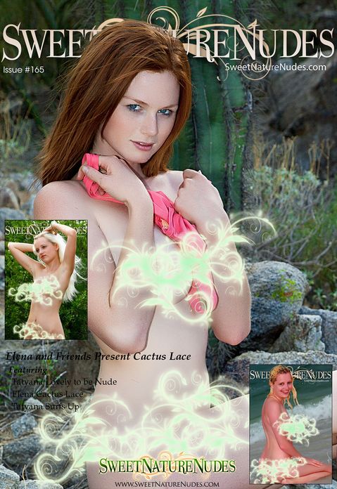 Elena and Friends Present Cactus Lace - SweetNatureNudes Issue #165