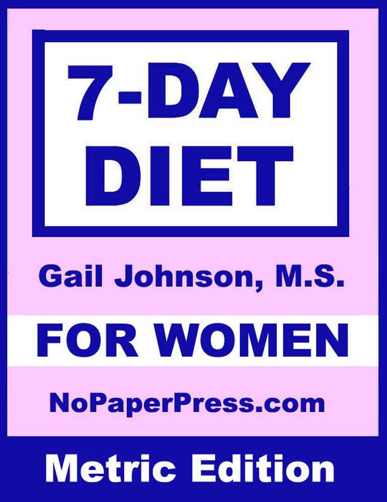 7-Day Diet for Women - Metric Edition