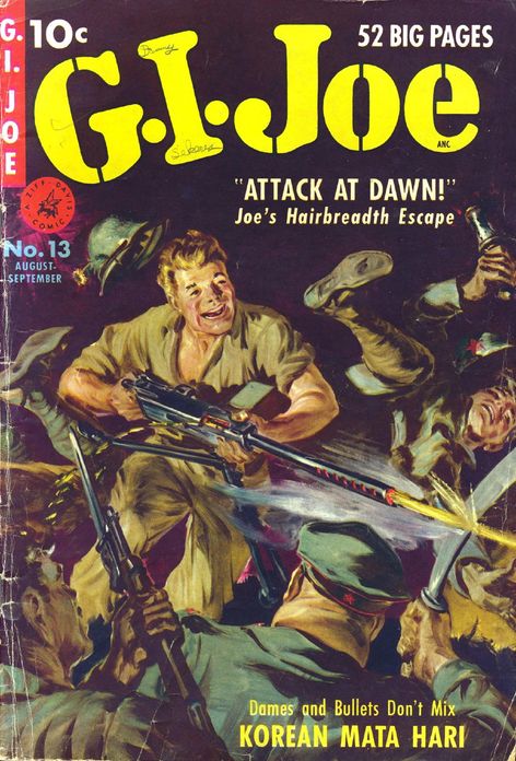 GI Joe Number 13 War Comic Book