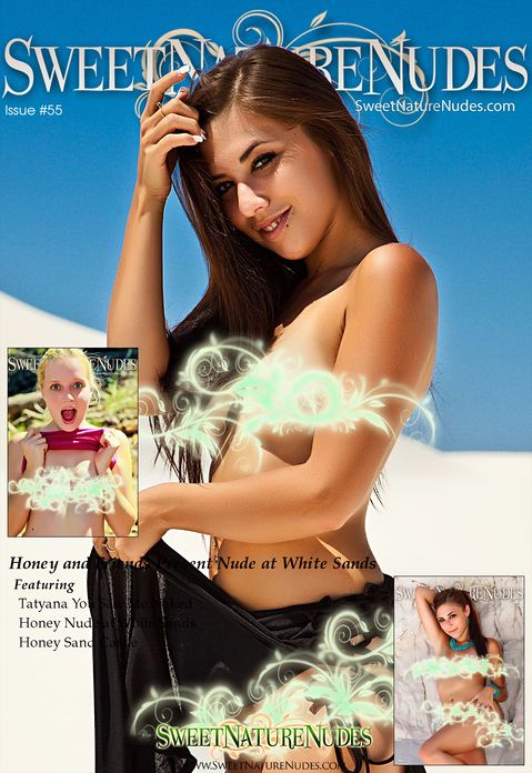 Honey and Friends Present Nude at White Sands - SweetNatureNudes Issue #55