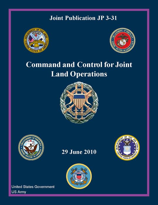 Joint Publication JP 3-31 Command and Control for Joint Land Operations 29 June 2010