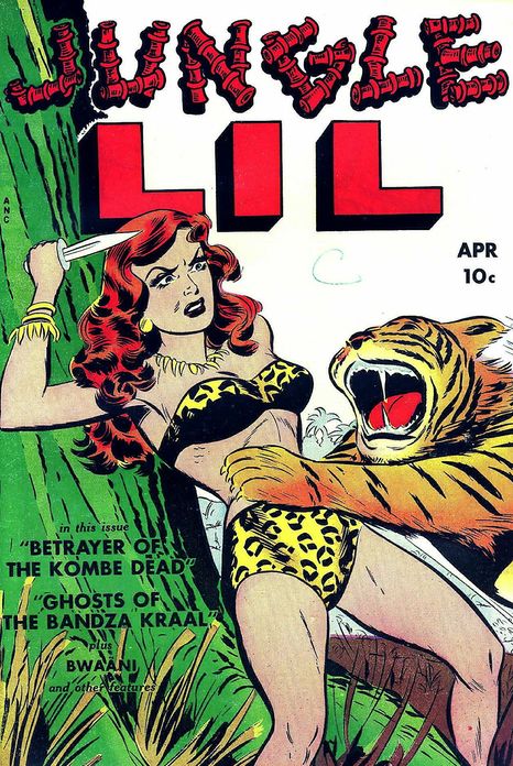 Jungle Lil Number 1 Action Comic Book