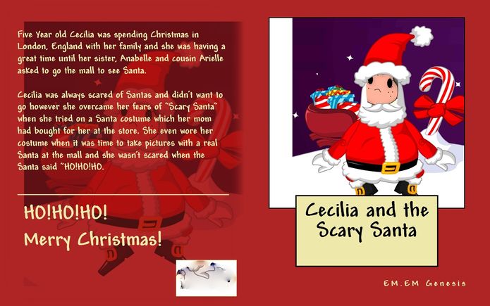 Cecilia and the Scary Santa
