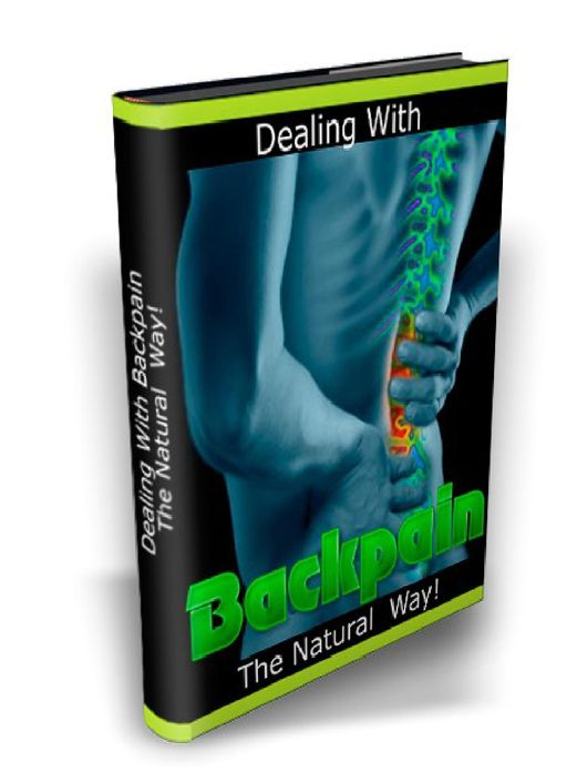 Dealing with your back pain the natural way
