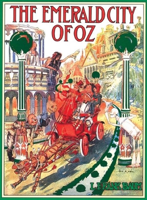 The Emerald City of Oz (Illustrated)