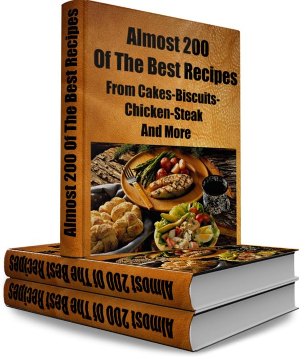 Almost 200 Of The Best Recipes From Cakes-Biscuits-Chicken Steak and More