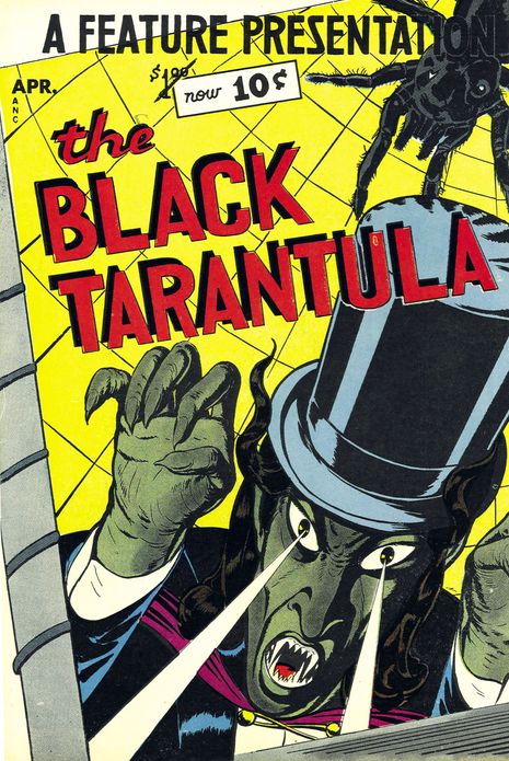 The Black Tarantula Horror Comic Book