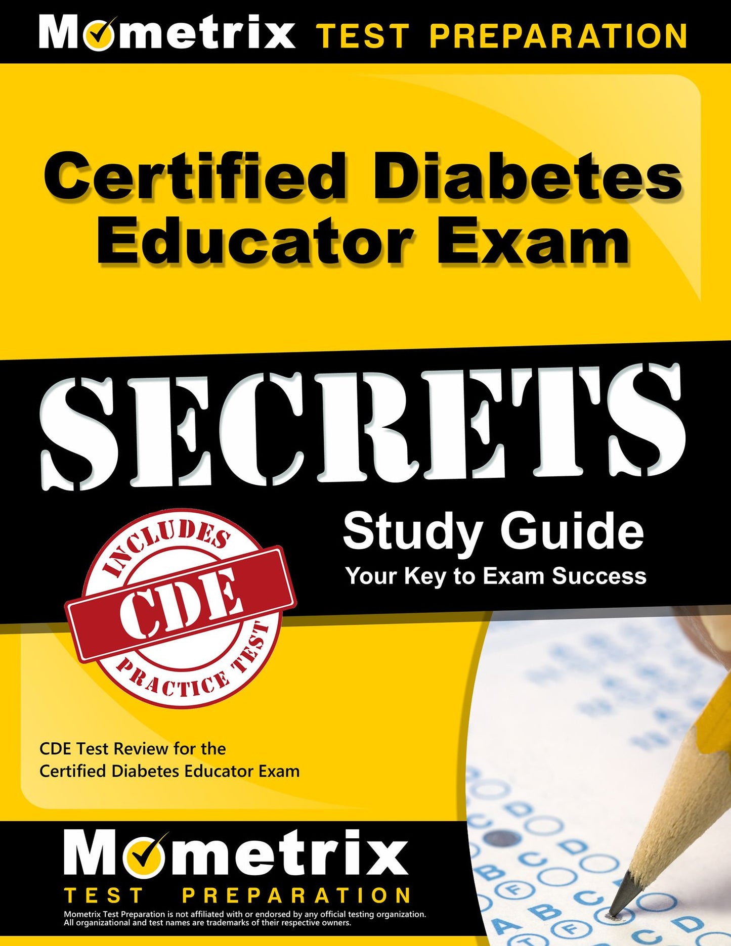 Certified Diabetes Educator Exam Secrets Study Guide: CDE Test Review for the Certified Diabetes Educator Exam
