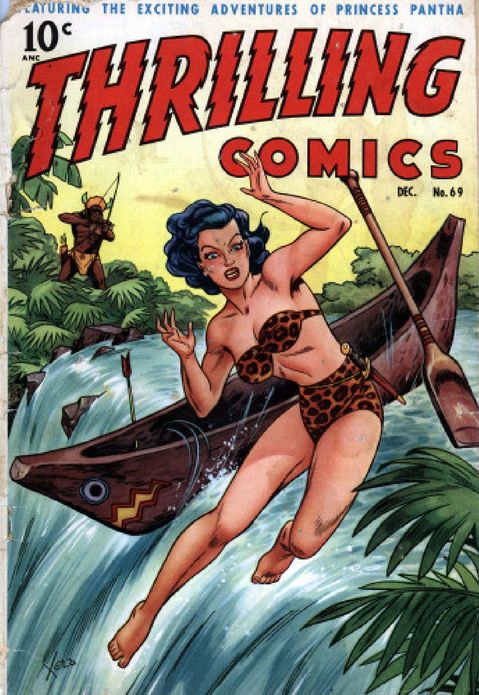 Thrilling Comics Number 69 Action Comic Book