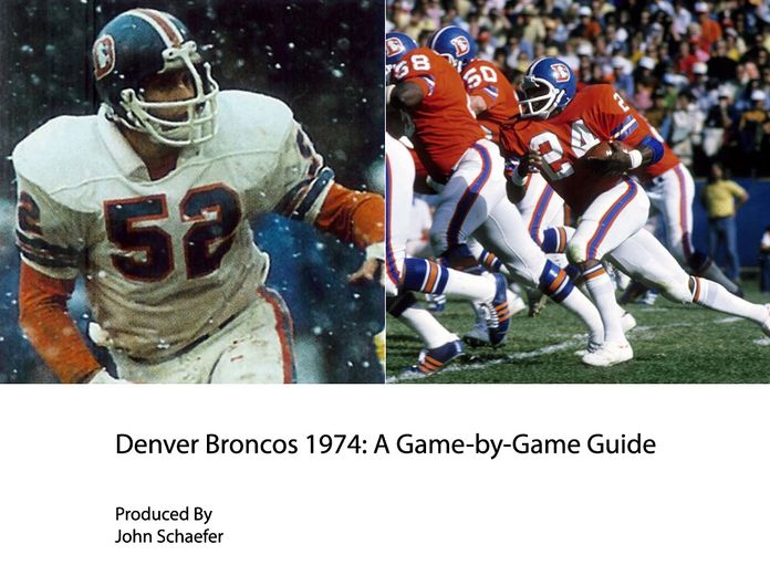 Denver Broncos 1974: A Game-by-Game Guide