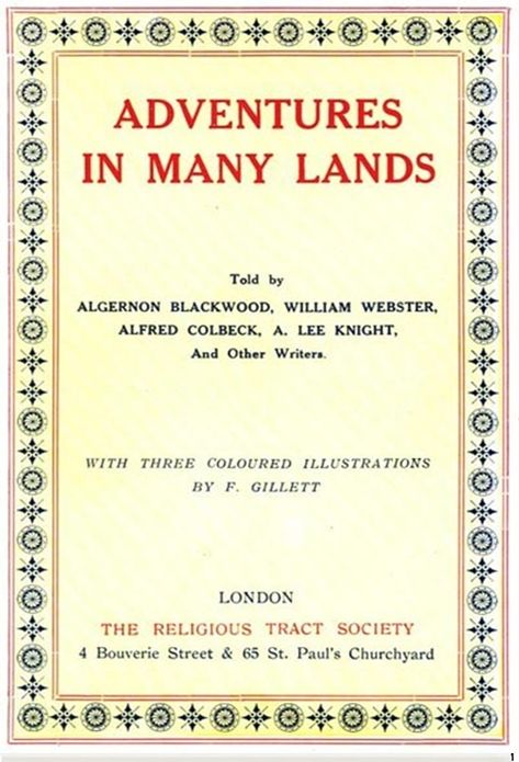 Adventures in Many Lands