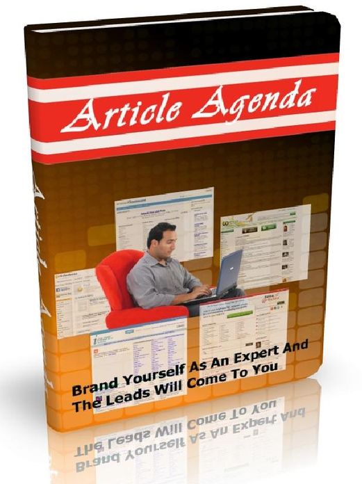 Article Agenda - Brand Yourself As An Expert And The Leads Will Come To You